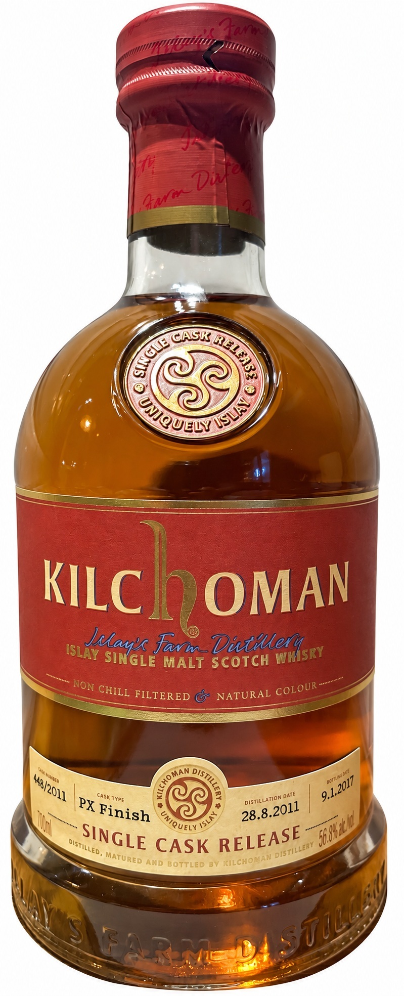 Kilchoman Single Cask PX Finish 2011