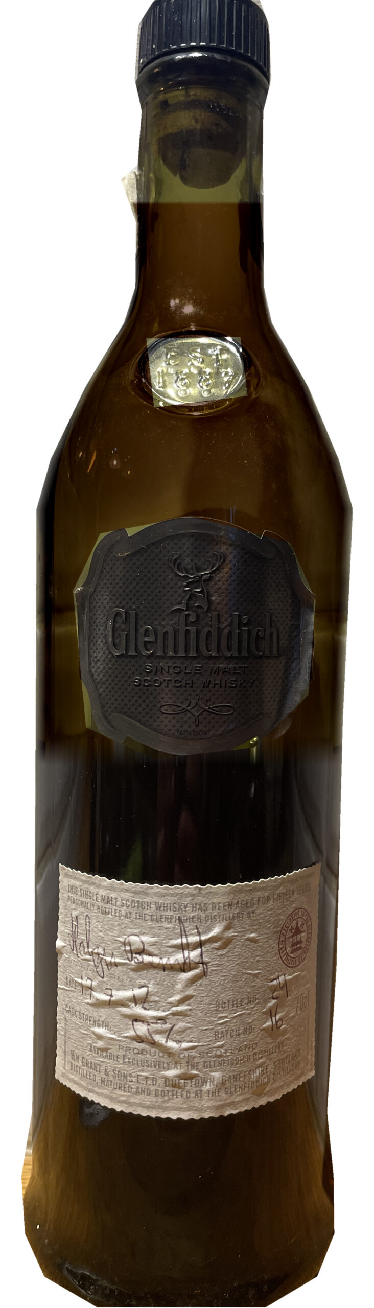 Glenfiddich 15 Handfilled
