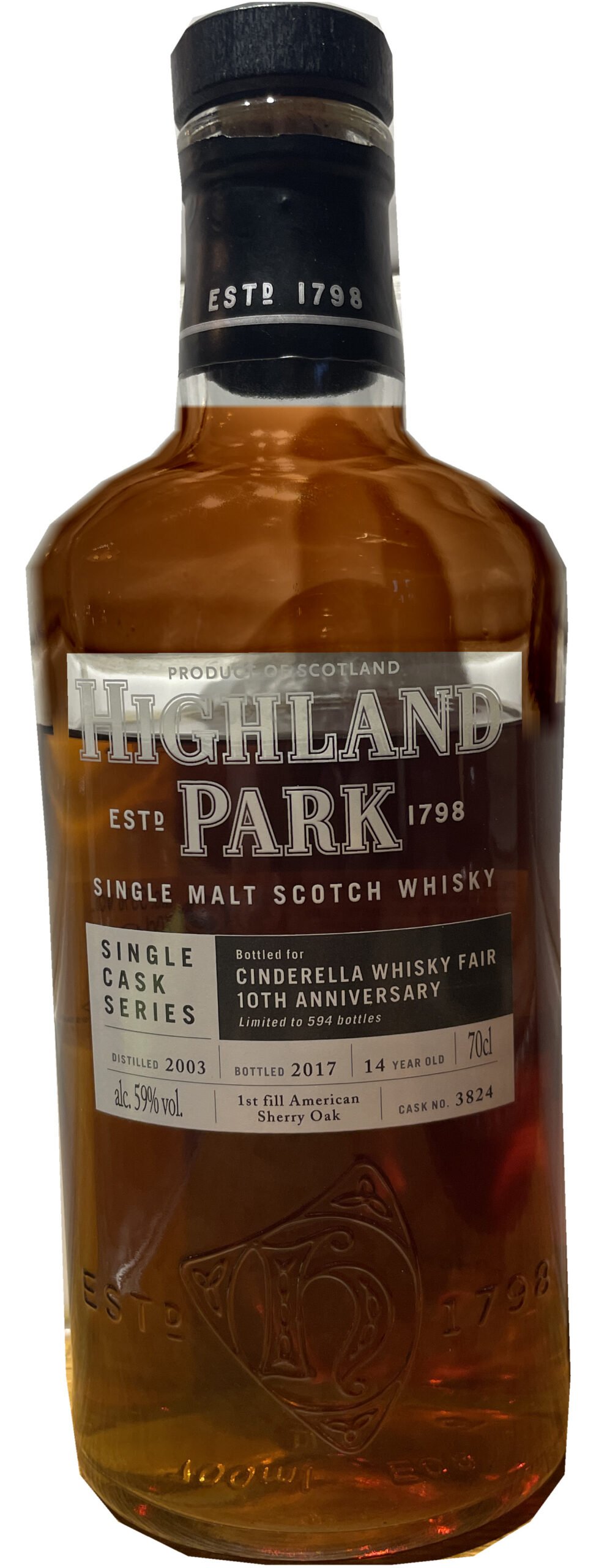 Highland Park 14 Cinderella Whisky Fair 10th Anniversary