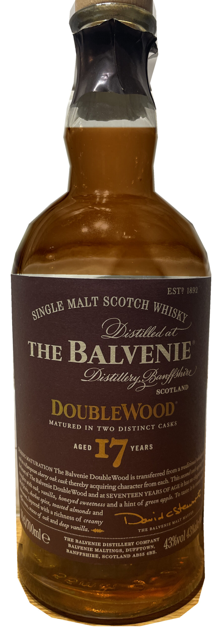Balvenie 17 Doublewood